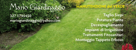 manutenzione del verde
